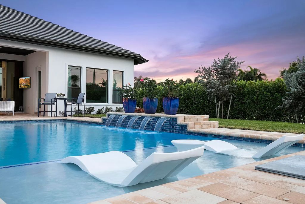 The Home in Tequesta is a brand new resort style estate with high end finishes in the Affulent IntraCoastal Neighborhood now available for sale. This home located at 17560 SE Conch Bar Ave, Tequesta, Florida