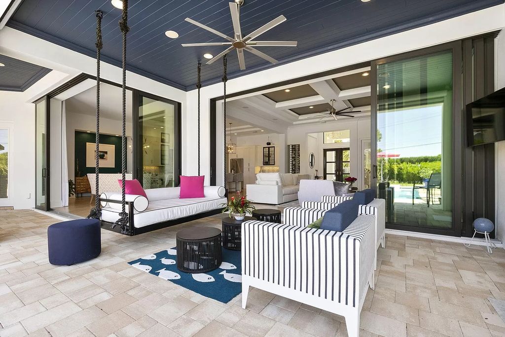 The Home in Tequesta is a brand new resort style estate with high end finishes in the Affulent IntraCoastal Neighborhood now available for sale. This home located at 17560 SE Conch Bar Ave, Tequesta, Florida