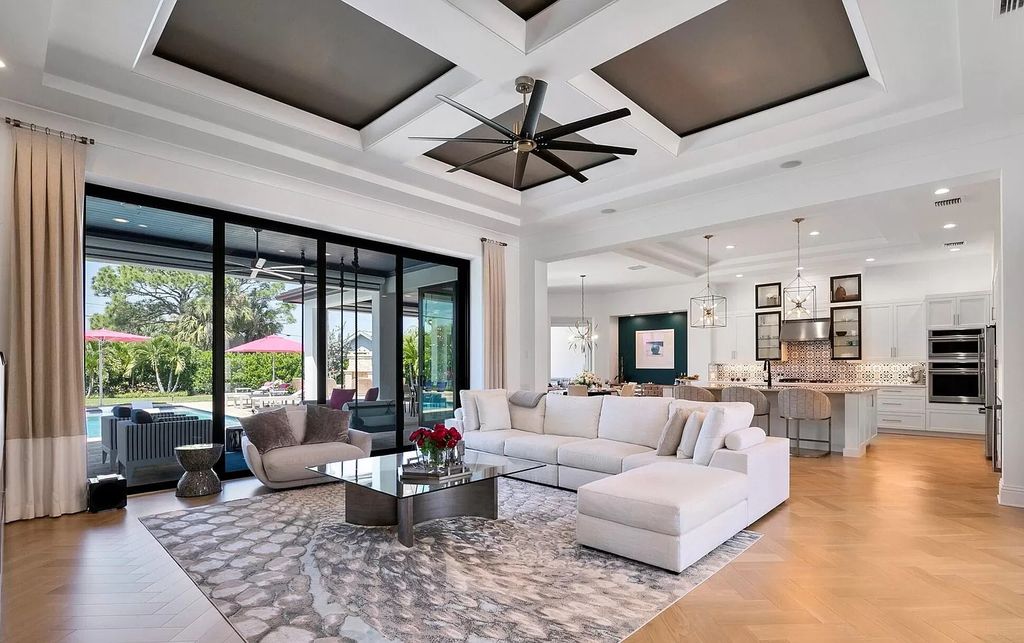 The Home in Tequesta is a brand new resort style estate with high end finishes in the Affulent IntraCoastal Neighborhood now available for sale. This home located at 17560 SE Conch Bar Ave, Tequesta, Florida