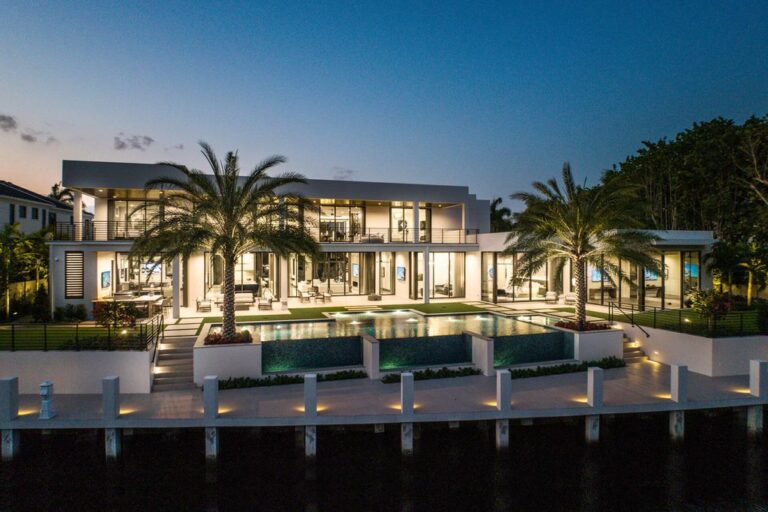 Brand New Waterfront Mansion in Boca Raton with Exceptional Quality and Craftsmanship Align Hits The Market for $35,000,000