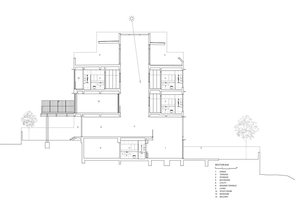 Hill Terrace House, Stunning 3-storey Home in Singapore by Atelier M+A