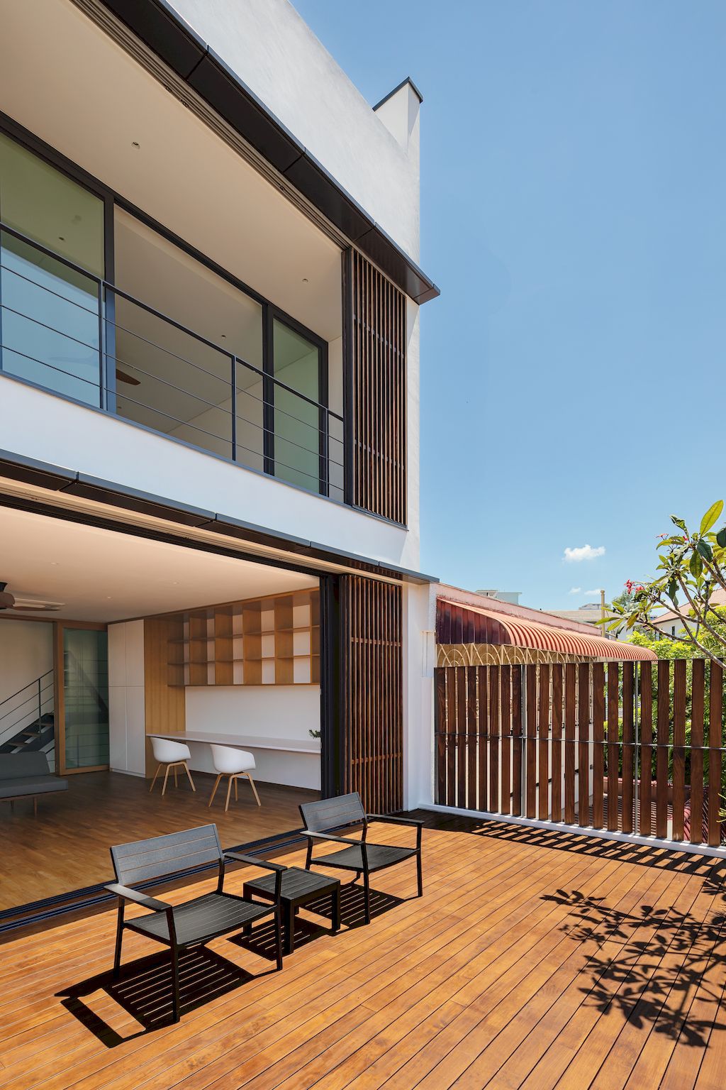 Hill Terrace House, Stunning 3-storey Home in Singapore by Atelier M+A