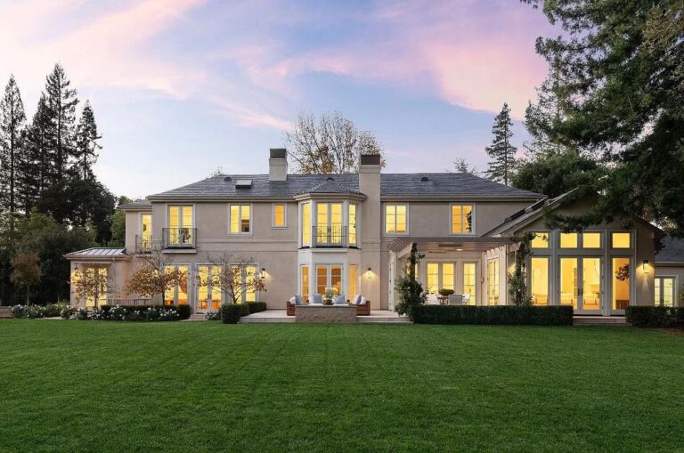 One of A Kind Home in Menlo Park with A Huge Backyard Perfect for Entertainment Asking for $26,499,000