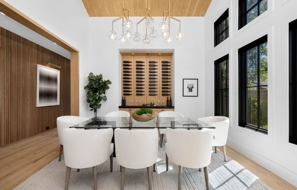 The Home in Encino is a brand new contemporary residence features an expansive open floor plan, with high ceilings and an elegant entrance now available for sale. This home located at 17600 Tarzana St, Encino, California