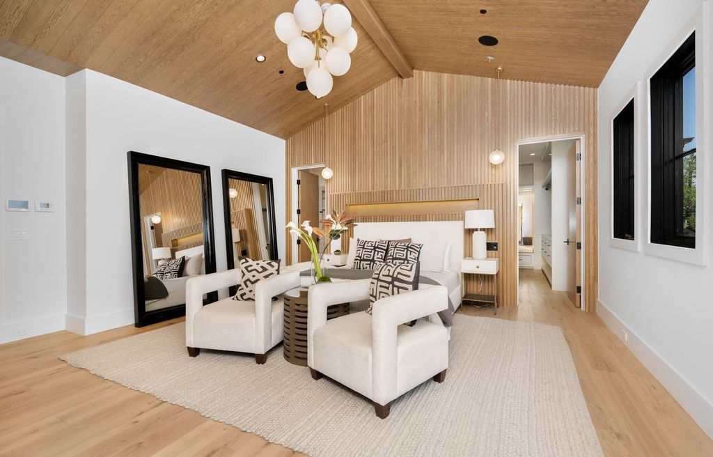 The Home in Encino is a brand new contemporary residence features an expansive open floor plan, with high ceilings and an elegant entrance now available for sale. This home located at 17600 Tarzana St, Encino, California