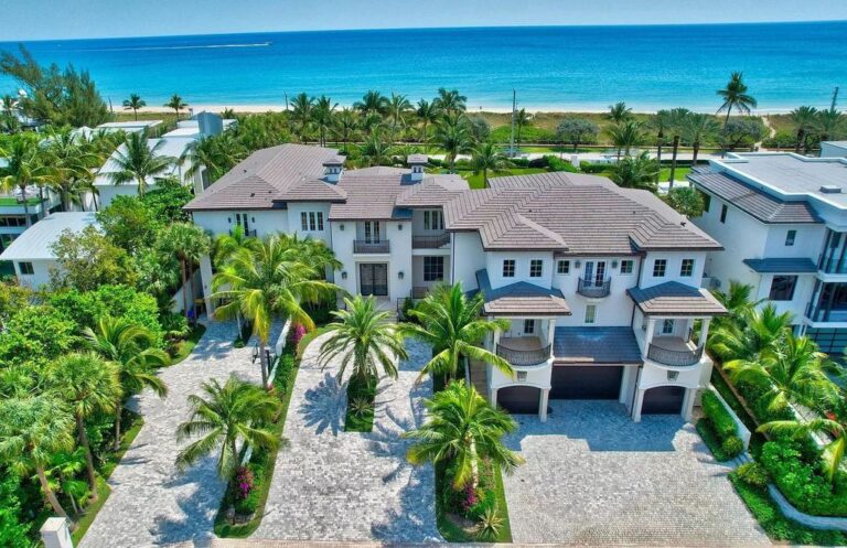 Stunning Brand New Mansion in Delray Beach with Amazing Ocean Views for Sale at $29,999,999