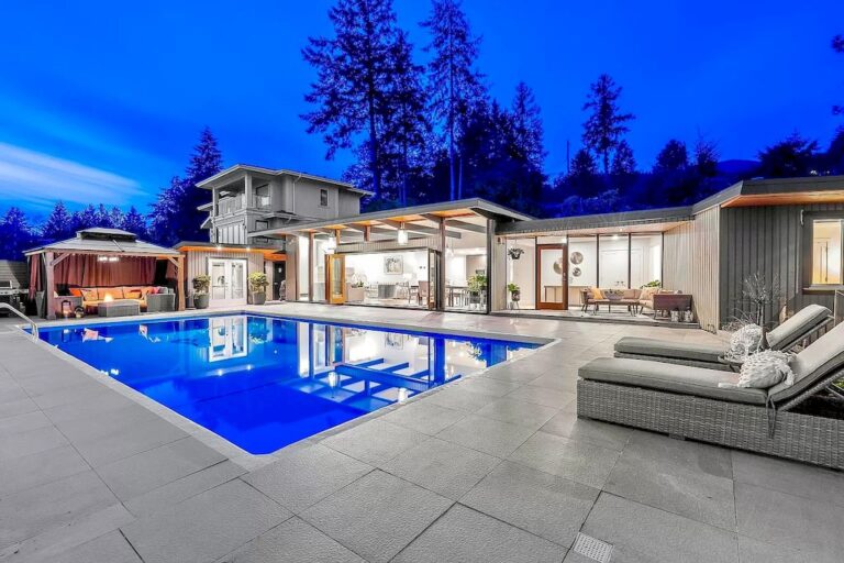 Sun-filled Property with Breathtaking Ocean & City Views in West Vancouver Lists for C$5,960,000