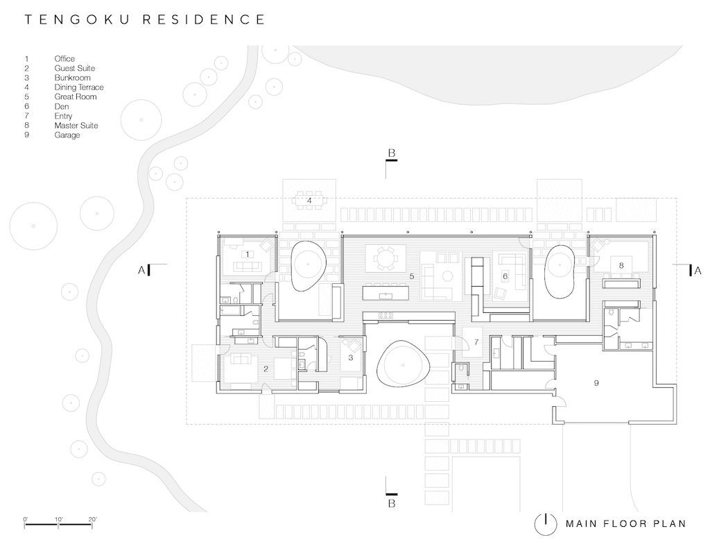 Tengoku Residence / CLB Architects