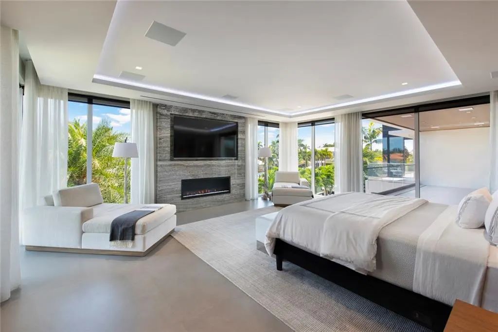 The Home in Fort Lauderdale is a gated waterfront mansion in the prestigious Las Olas Isles with the finest finishes now available for sale. This home located at 650 Royal Plaza Dr, Fort Lauderdale, Florida