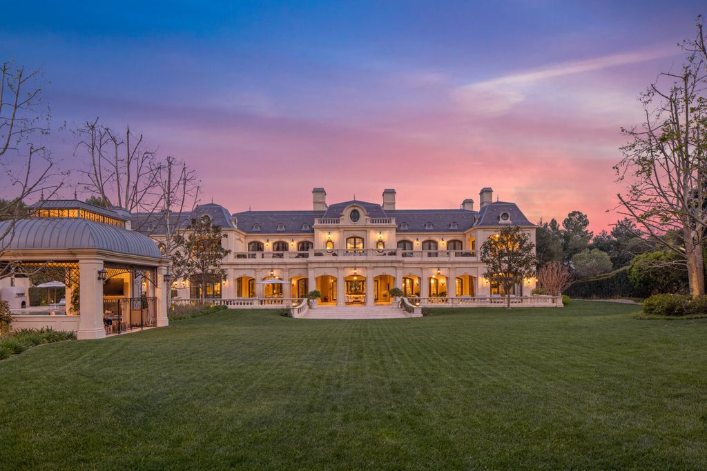 The Mansion in Beverly Hills is an incredible 6.2 acre estate designed by Richard Landry in the most exclusive gated community on the West Coast now available for sale. This home located at 71 Beverly Park, Beverly Hills, California