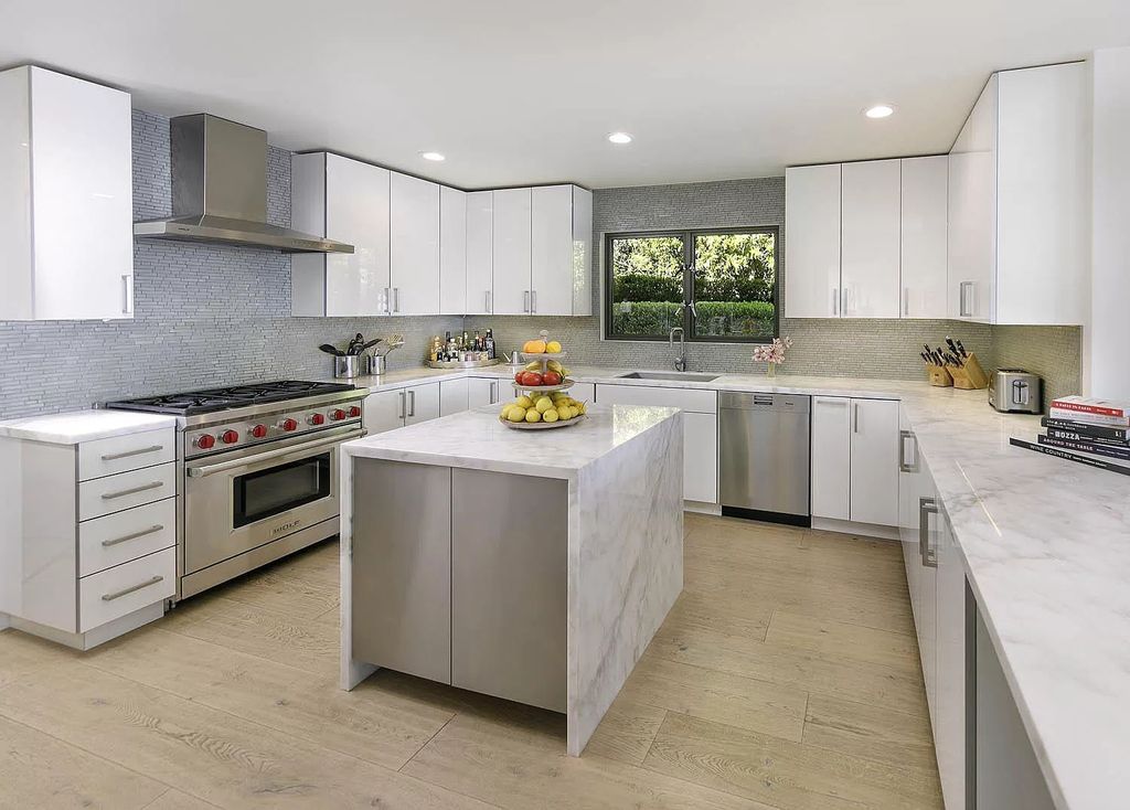 The Home in Santa Barbara is a newly renovated single level residence offer incredible entertainment areas now available for sale. This house located at 1010 Cima Linda Ln, Santa Barbara, California