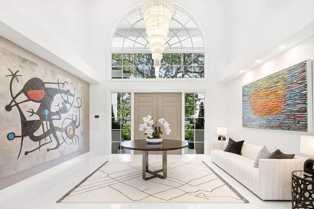 The Home in Boca Raton is a contemporary masterpiece cast in elegance, artful accents, and resort style sophistication now available for sale. This home located at 4400 Sanctuary Ln, Boca Raton, Florida