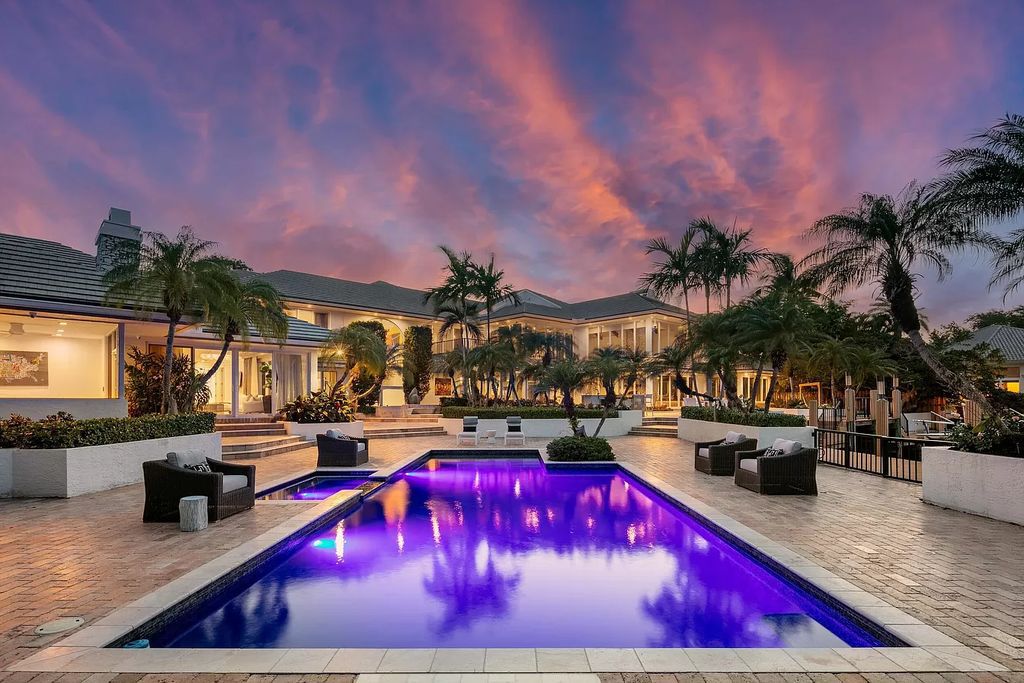 The Home in Boca Raton is a contemporary masterpiece cast in elegance, artful accents, and resort style sophistication now available for sale. This home located at 4400 Sanctuary Ln, Boca Raton, Florida