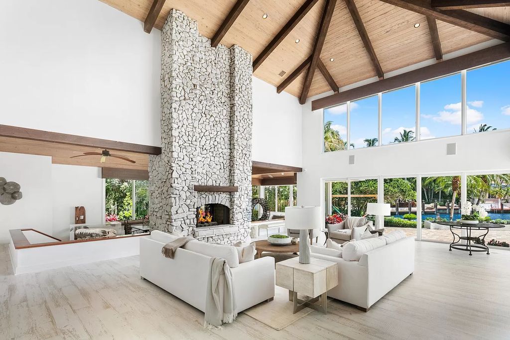 The Home in Boca Raton is a contemporary masterpiece cast in elegance, artful accents, and resort style sophistication now available for sale. This home located at 4400 Sanctuary Ln, Boca Raton, Florida