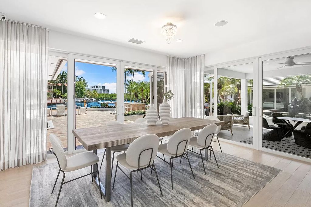 The Home in Boca Raton is a contemporary masterpiece cast in elegance, artful accents, and resort style sophistication now available for sale. This home located at 4400 Sanctuary Ln, Boca Raton, Florida