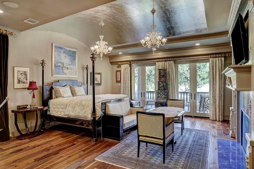The Mansion in Houston is an unparalleled equestrian estate with the finest selections and artisan craftsmanship now available for sale. This home located at 6 W Rivercrest Dr, Houston, Texas
