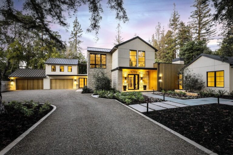 This $17,499,000 Remarkable Home in Menlo Park presents Two Levels of Absolute Luxury