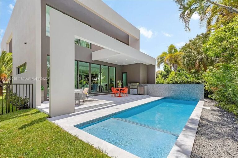 This $5,195,000 Brand New Construction Home in Miami was Built with Top of The Line Finishes