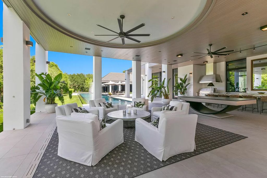 The Mansion in Jupiter is a magnificent home constructed from the finest materials and inspired from amazing resorts around the world now available for sale. This home located at 126 Bears Club Dr, Jupiter, Florida