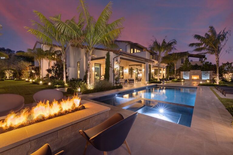 This Majestic $16,900,000 Home in Newport Beach Encapsulates Resort Living at Every Turn