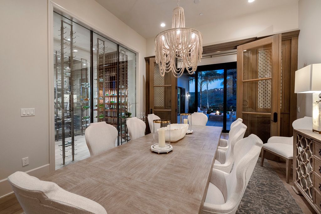 The Home in Newport Beach is majestically perched atop one of Crystal Coves most secluded parcels offerings of open living spaces now available for sale. This home located at 1 S Sur, Newport Coast, California