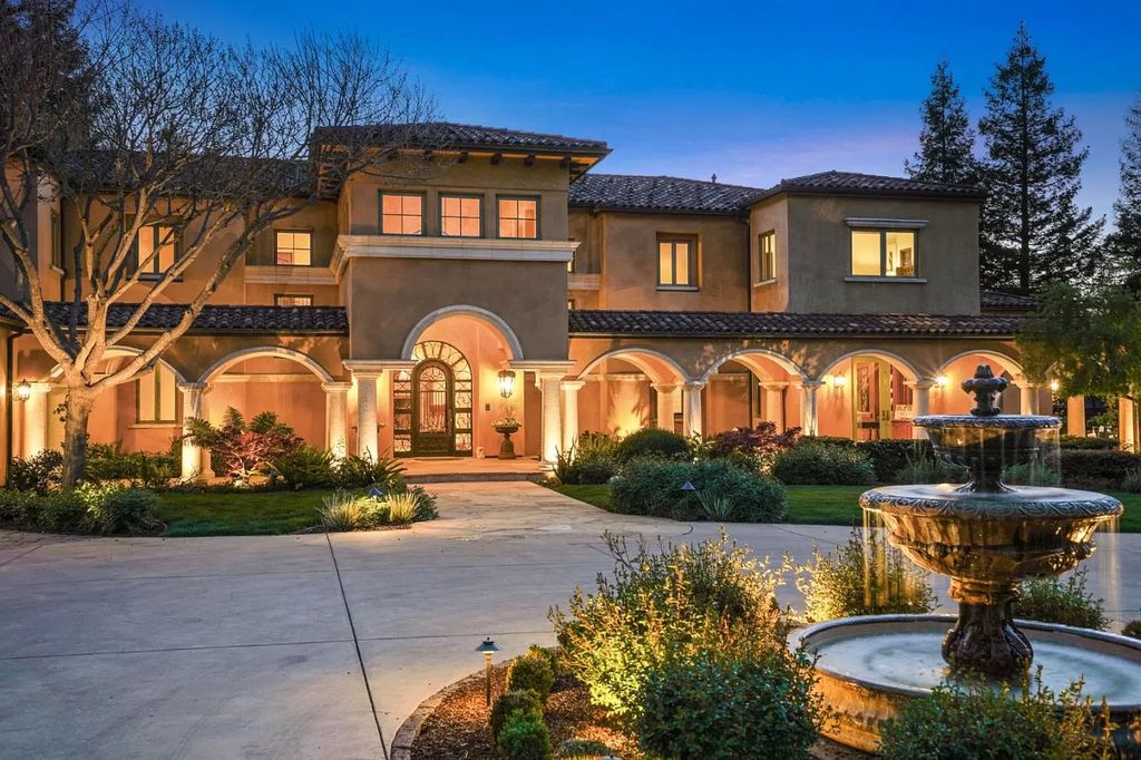 The Villa in Monte Sereno is a Mediterranean Villa nestled between Los Gatos and Saratoga with sophisticated, high-end finishes now available for sale. This home located at 15121 Becky Ln, Monte Sereno, California