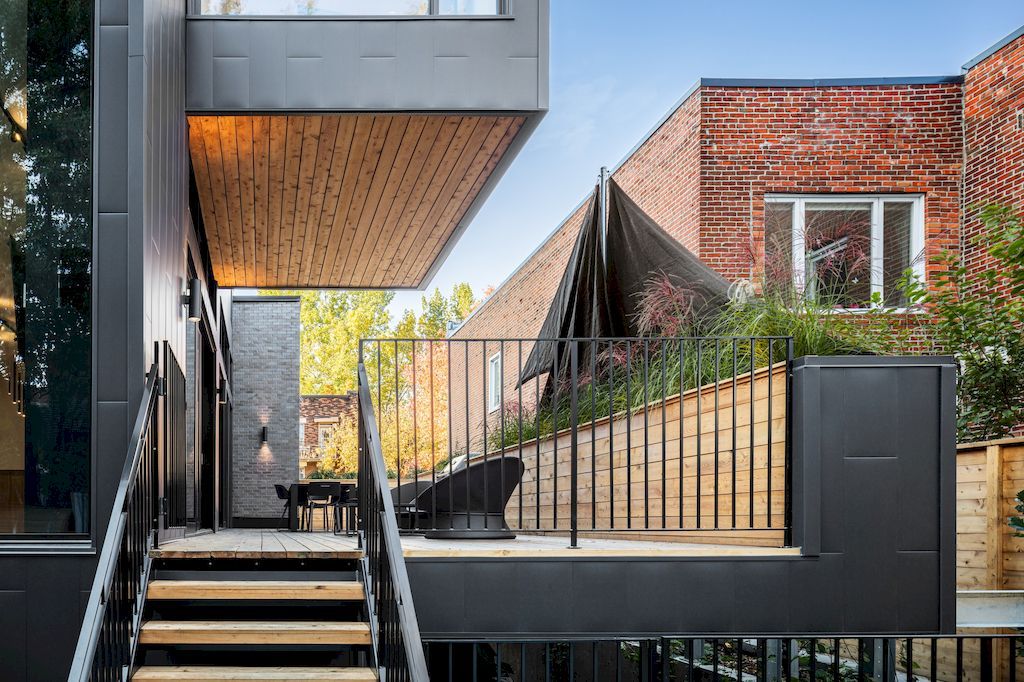 Stunning Renovation House in Canada by Guillaume Levesque Architecte