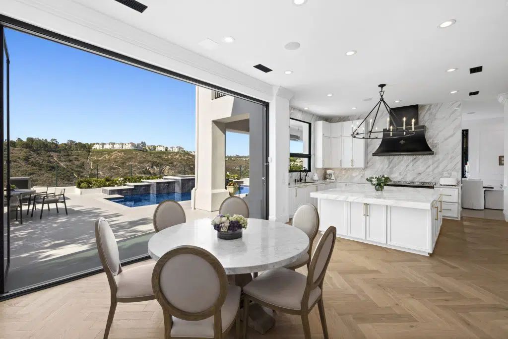 The Home in Newport Coast is a Pelican Heights property, with a full renovation bringing revamped style, and a hilltop setting now available for sale. This home located at 11 Via Burrone, Newport Coast, California