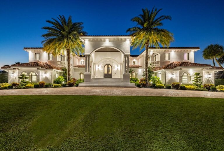 A Parkland Country Club Estate with Glamour in Every Corner Asking for $6,500,000