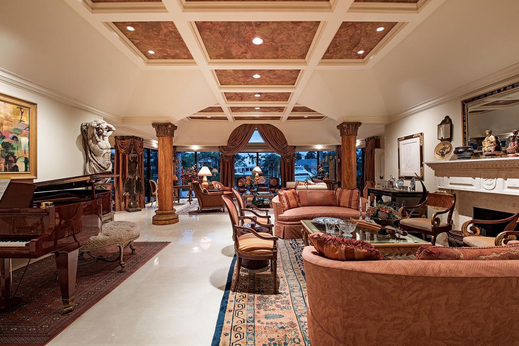 The Home in Naples is an exquisitely refashioned estate offers old world finishes and craftsmanship now available for sale. This home located at 3133 Rum Row, Naples, Florida