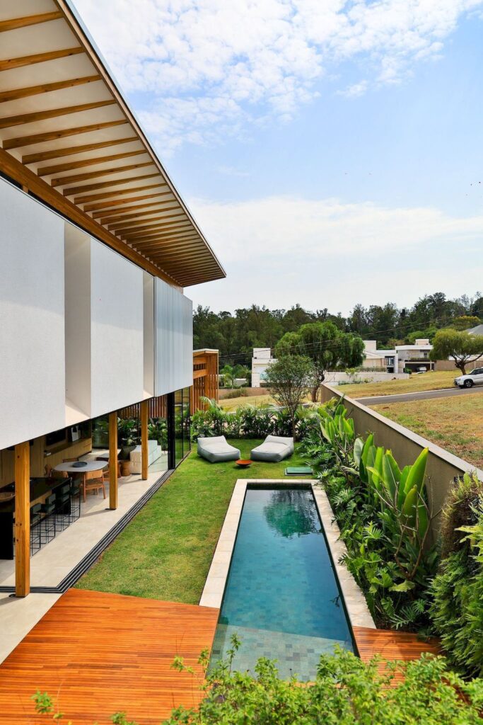 Anima House, Unique Design with Wooden System by 24 7 Arquitetura