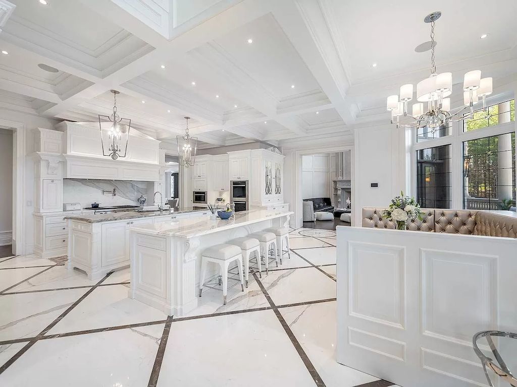 The Mansion in Ontario is an masterpiece provides the privacy and serenity you've been looking for, now available for sale. This home located at 16 Scotch Valley Dr, King, ON L7B 1L9, Canada