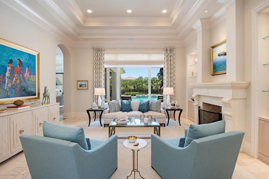 The Home in Naples is an exceptional custom estate recently updated with the finest finishes and great water views now available for sale. This home located at 2209 Miramonte Ct, Naples, Florida