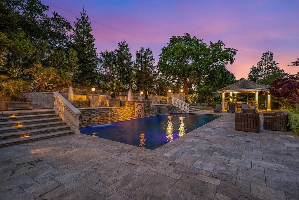 The Estate in Saratoga is perfect for the California lifestyle nestled in one of the most highly sought out neighborhoods in Saratoga now available for sale. This home located at 18929 Monte Vista Dr, Saratoga, California