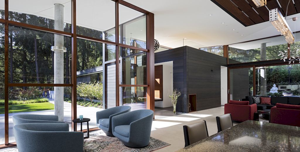 Inside Outside House in Washington by David Coleman Architecture