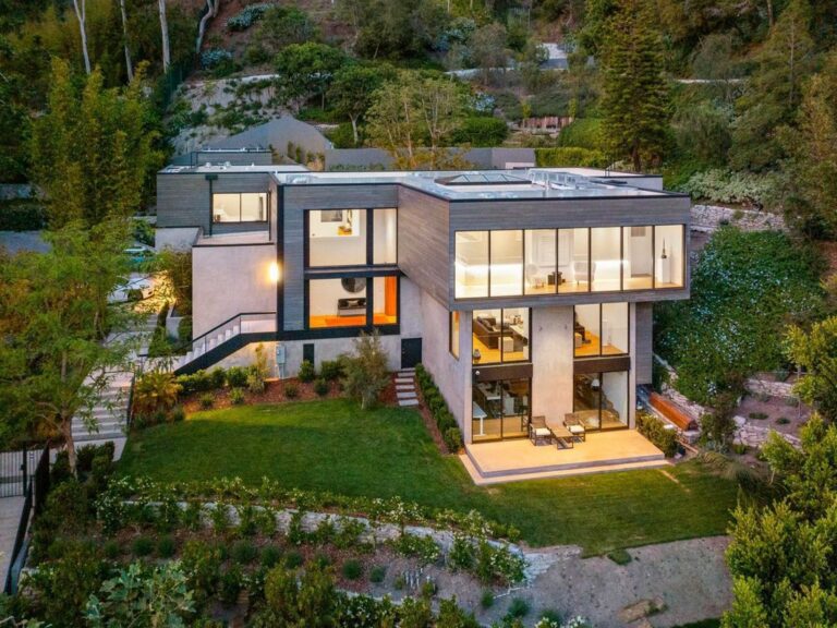 Meticulously Remodeled Modern Home Perfectly Situated in Prime Bel Air, Los Angeles for Sale at $12,995,000