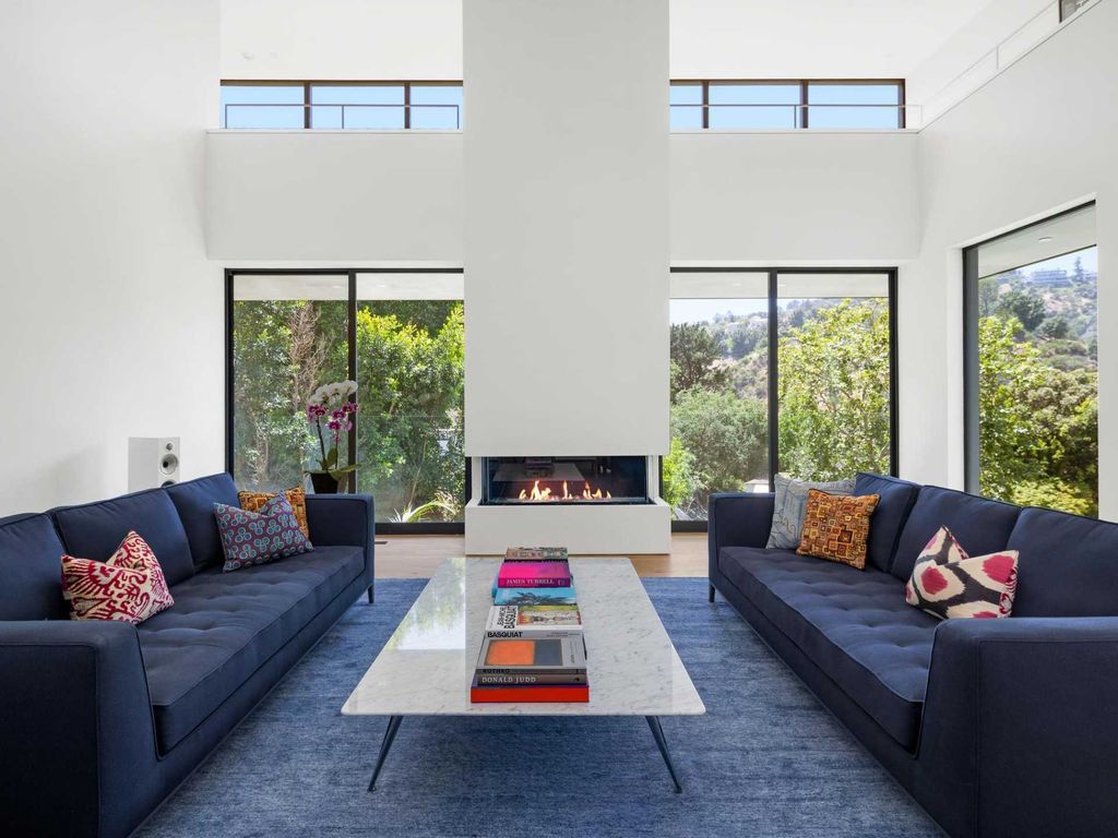 The Home in Bel Air is a meticulously remodeled modern-contemporary estate with beautiful plantings and trees now available for sale. This home located at 10542 Fontenelle Way, Los Angeles, California