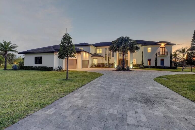 New Custom Furnished Luxury Home in Delray Beach with Breathtaking Views