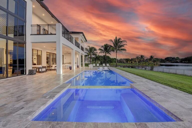 New Custom Furnished Luxury Home in Delray Beach with Breathtaking Views