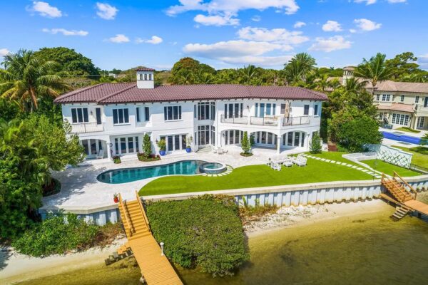 Newly Renovated Transitional Custom Home in Jupiter with Unparalleled Construction Quality and Ultimate Privacy for Sale at $15,000,000