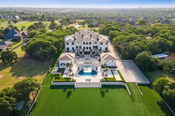 One of The Most Largest Mansions in Texas comes to Market with Palatial Living Spaces at $24,500,000