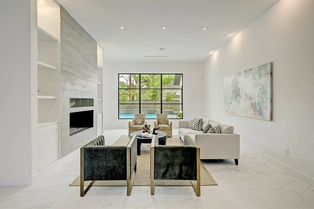 The Home in Houston is a sophisticated contemporary estate on cul de sac in Bunker Hill with smart amenities now available for sale. This home located at 11710 Fidelia Ct, Houston, Texas