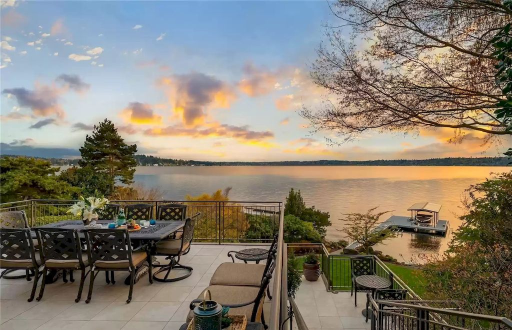 The Estate in Washington is a luxurious home meticulously curated with soaring spaces and thoughtful floor plan for everyday living now available for sale. This home located at 611 Evergreen Point Rd, Medina, Washington; offering 05  bedrooms and 07 bathrooms with 9,450 square feet of living spaces.