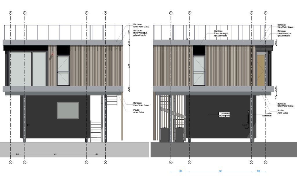 Stilt House, Unique project in France by B.HOUSSAIS Architecture