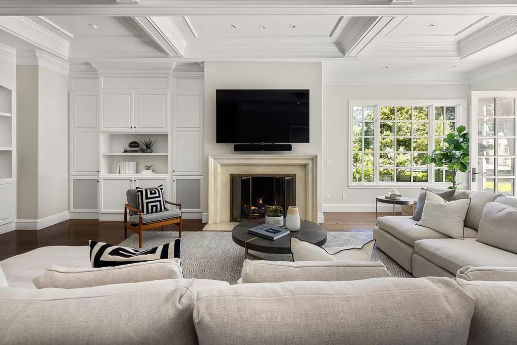 The Home in Atherton is a magnificent estate offers a soaring entrance salon, grand formal living room and spacious dining room now available for sale. This home located at 35 Isabella Ave, Atherton, California
