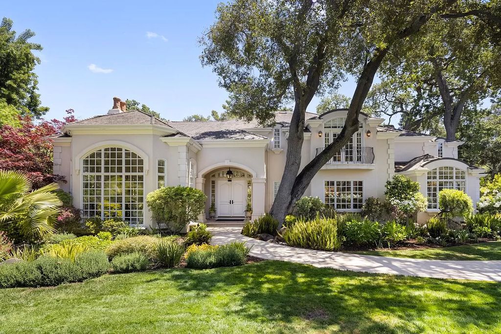 The Home in Atherton is a magnificent estate offers a soaring entrance salon, grand formal living room and spacious dining room now available for sale. This home located at 35 Isabella Ave, Atherton, California