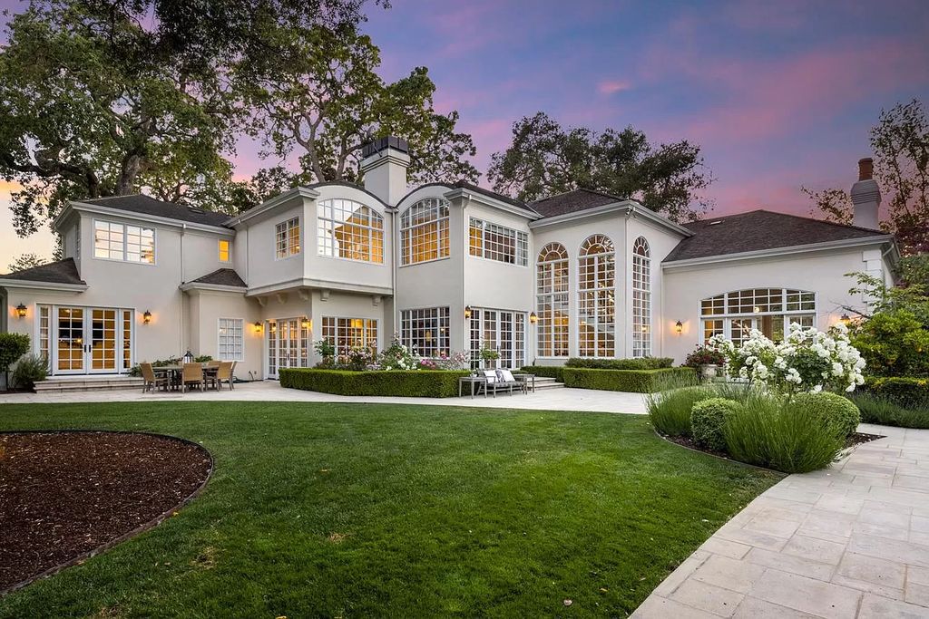 The Home in Atherton is a magnificent estate offers a soaring entrance salon, grand formal living room and spacious dining room now available for sale. This home located at 35 Isabella Ave, Atherton, California