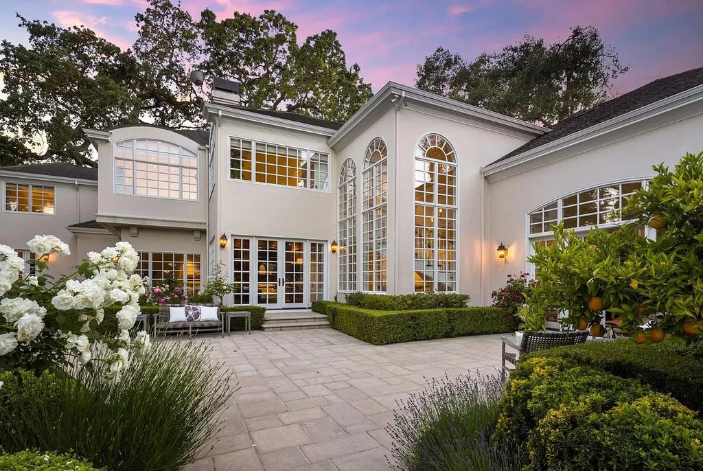 The Home in Atherton is a magnificent estate offers a soaring entrance salon, grand formal living room and spacious dining room now available for sale. This home located at 35 Isabella Ave, Atherton, California