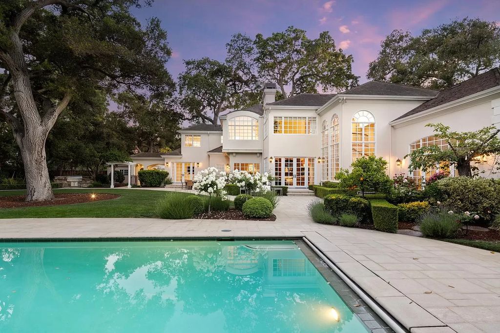 The Home in Atherton is a magnificent estate offers a soaring entrance salon, grand formal living room and spacious dining room now available for sale. This home located at 35 Isabella Ave, Atherton, California