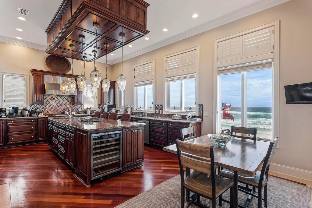 The Villa in Santa Rosa Beach is a Mediterranean Estate exemplifies a seamless integration of elegance, comfort and practical now available for sale. This home located at 145 Gulf Dunes Ln, Santa Rosa Beach, Florida